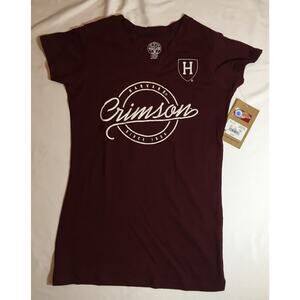 Rivalry Threads 91 Harvard University T-Shirt Girls M (7/8) Maroon NCAA